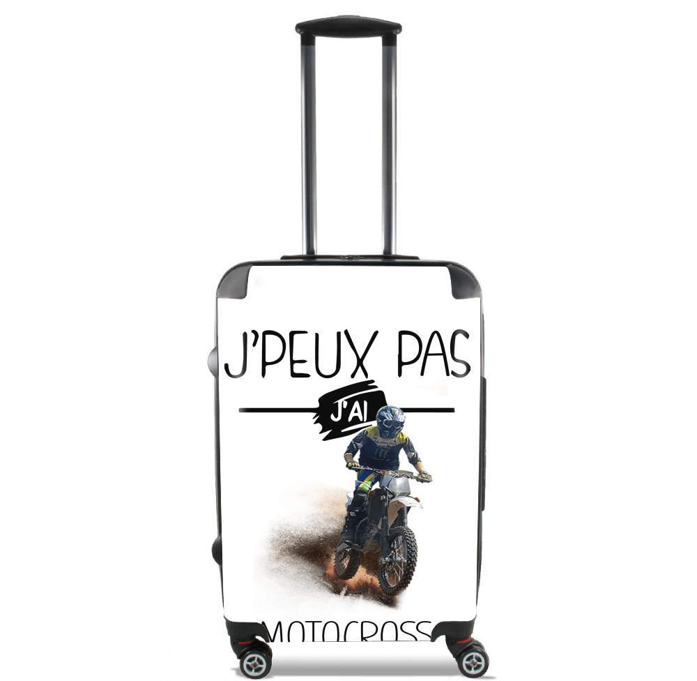 Valise trolley bagage XL pour Je peux pas j'ai motocross