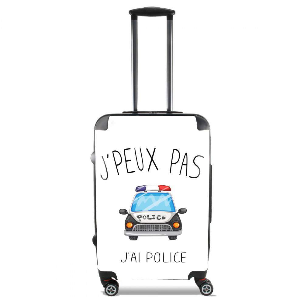 Valise trolley bagage XL pour Je peux pas jai Police