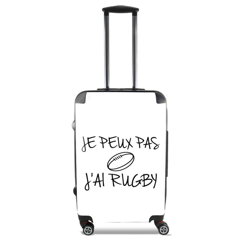 Valise trolley bagage XL pour Je peux pas j'ai rugby