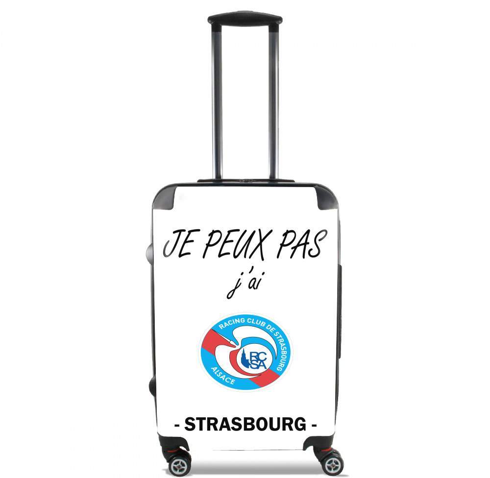 Valise trolley bagage XL pour Je peux pas j'ai Strasbourg
