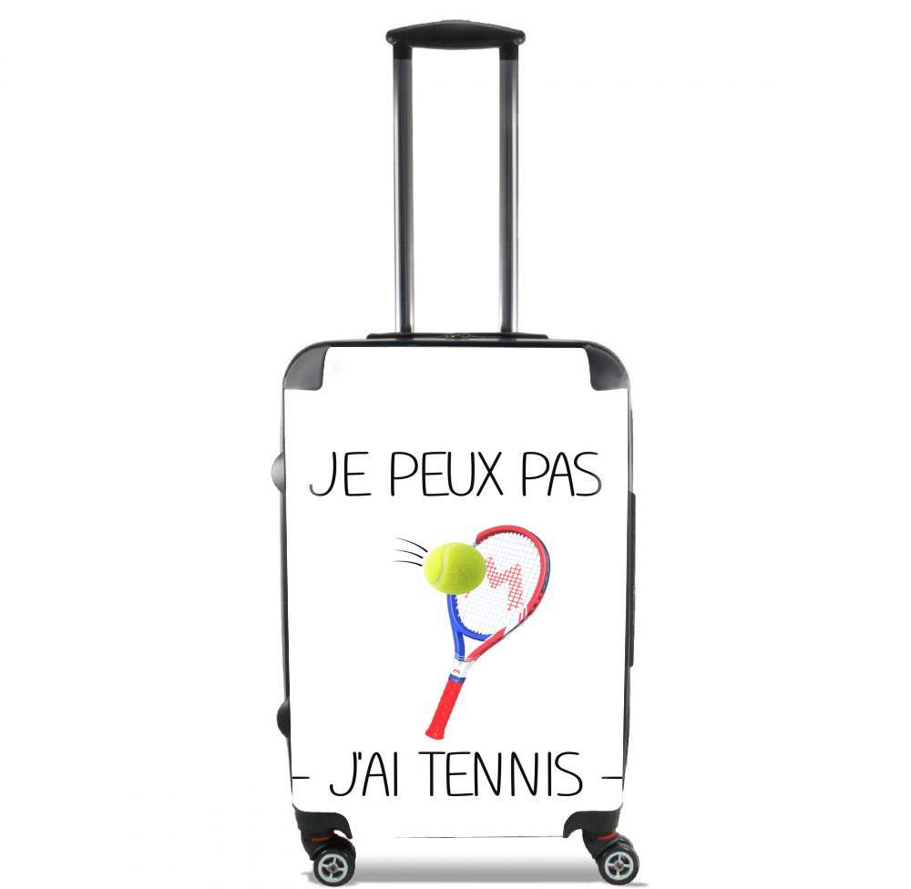 Valise trolley bagage XL pour Je peux pas j'ai tennis