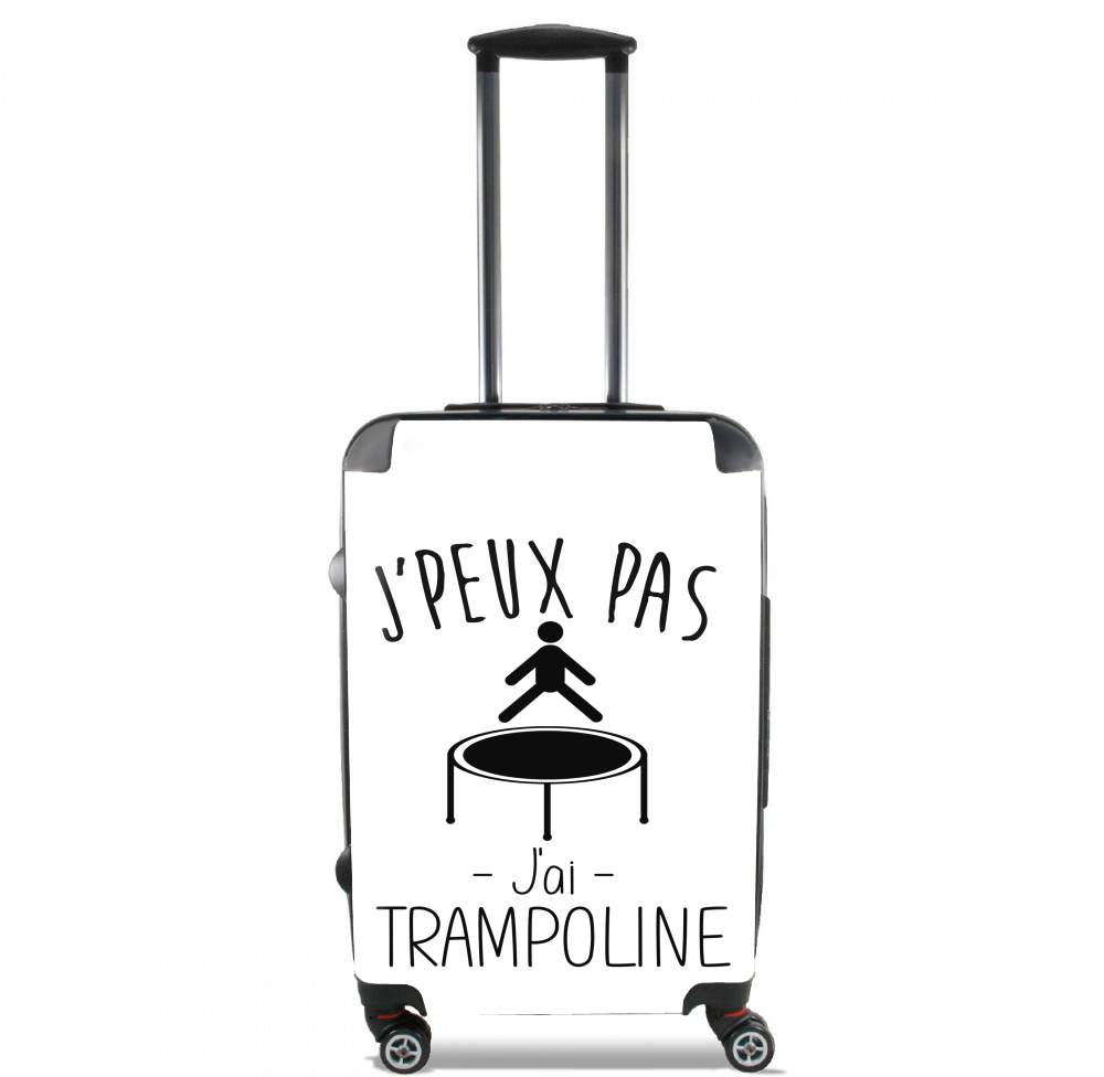 Valise trolley bagage XL pour Je peux pas j'ai trampoline