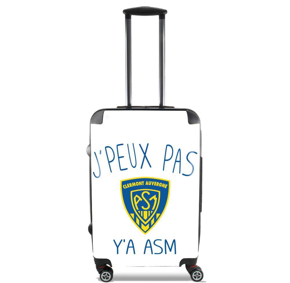 Valise trolley bagage XL pour Je peux pas ya ASM - Rugby Clermont Auvergne