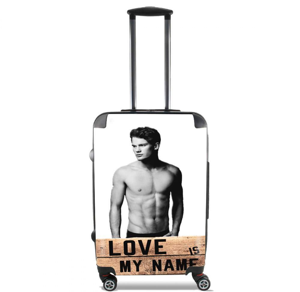 Valise trolley bagage XL pour Jeremy Irvine Love is my name