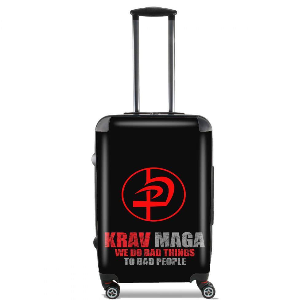 Valise trolley bagage XL pour Krav Maga Bad Things to bad people