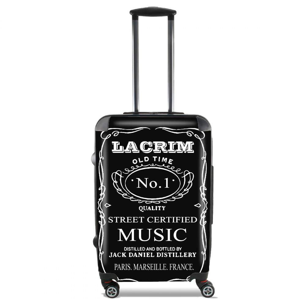 Valise trolley bagage XL pour Lacrim Jack Daniels whisky