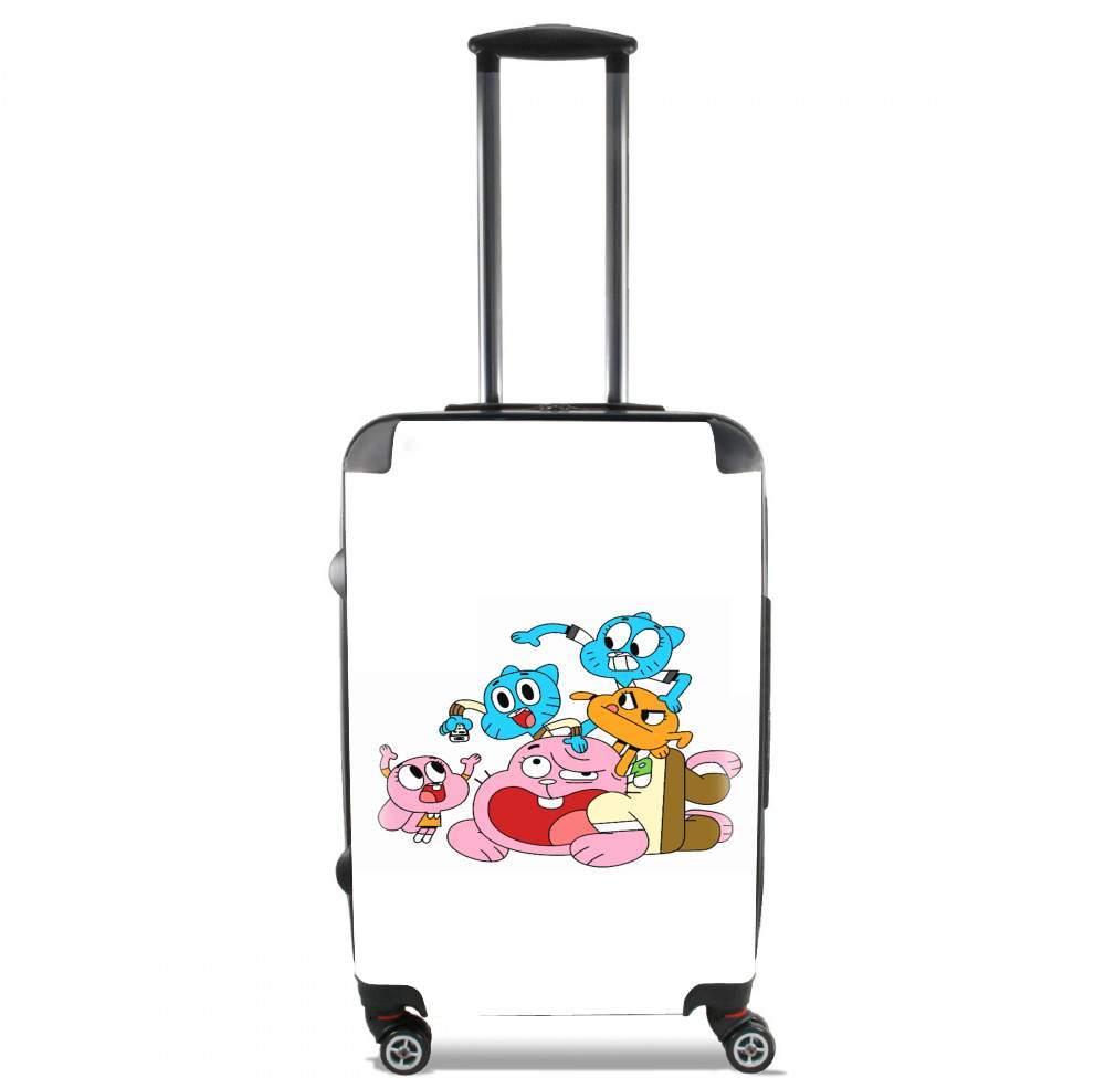 Valise trolley bagage XL pour le monde incroyable de gumball