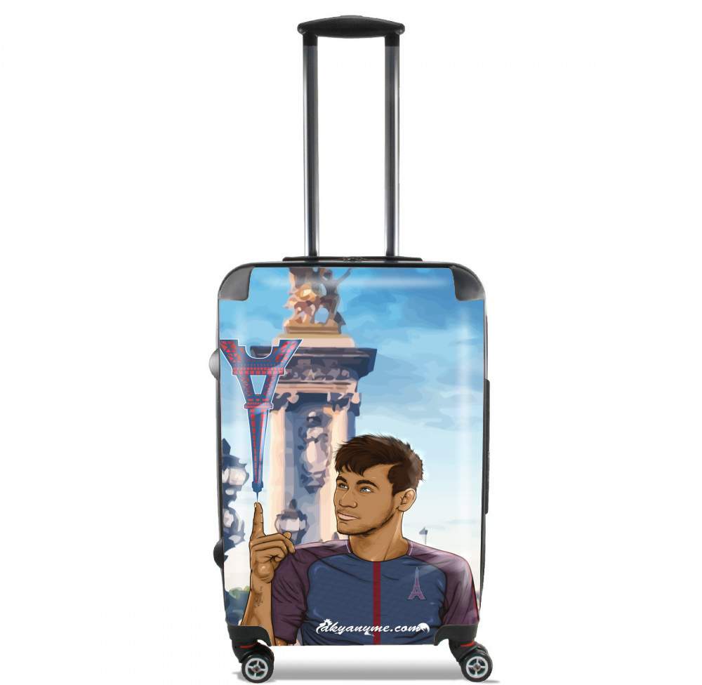 Valise trolley bagage XL pour Le nouveau titi Parisien Ney Jr Paris