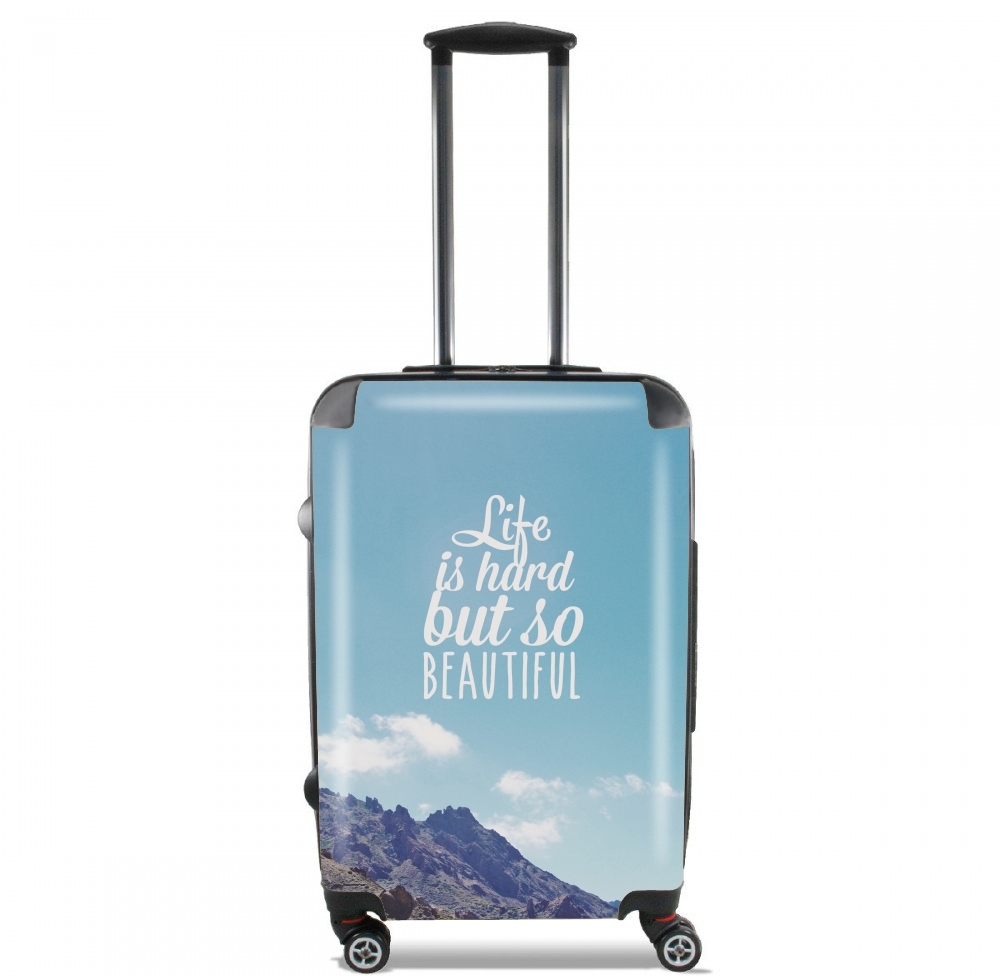 Valise trolley bagage XL pour La vie est dure