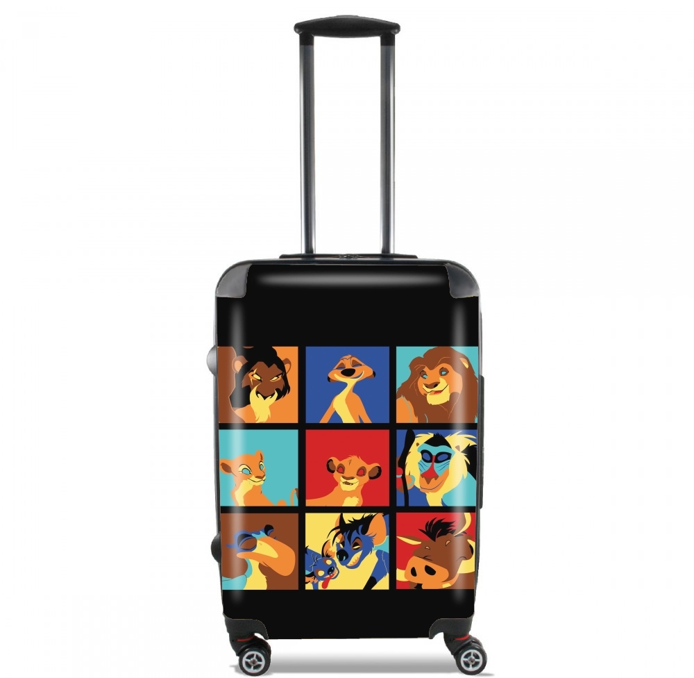 Valise trolley bagage XL pour Lion pop