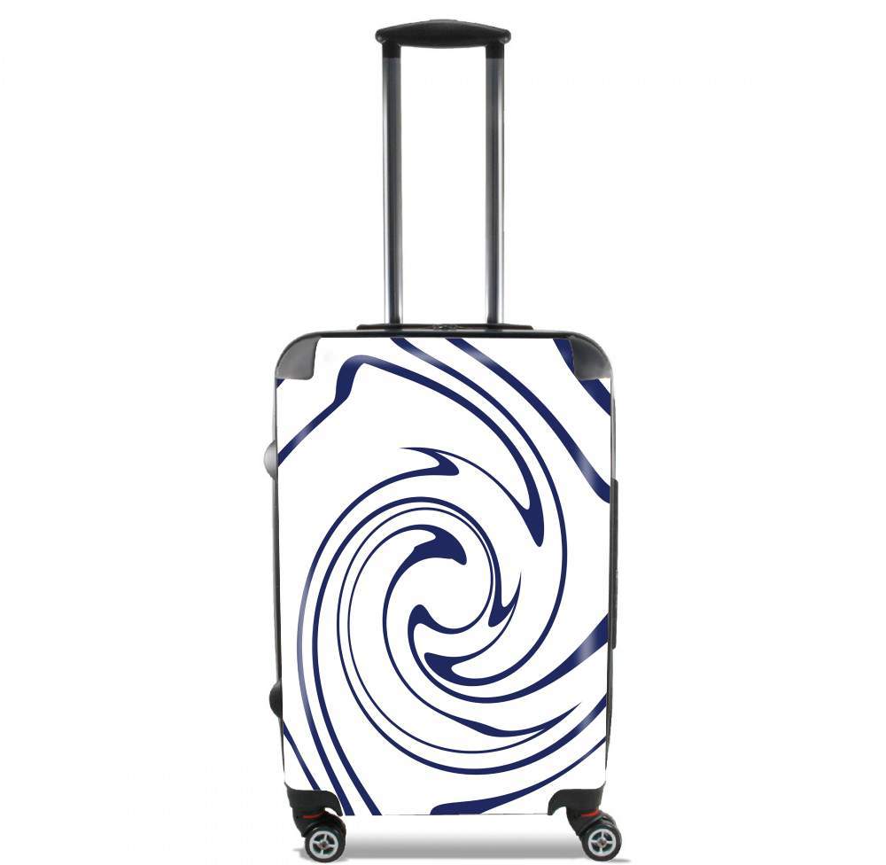 Valise trolley bagage XL pour Liquid Lines (Blue)