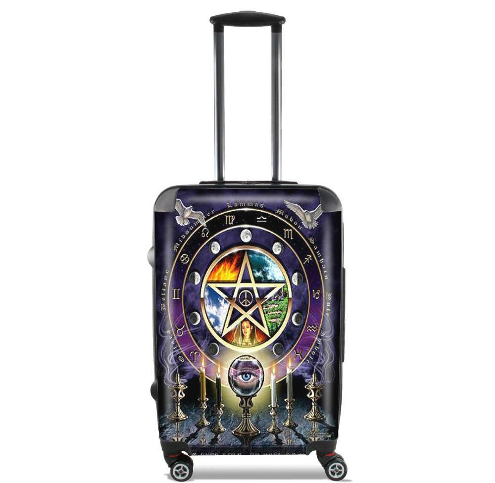 Valise trolley bagage XL pour Magie Wicca