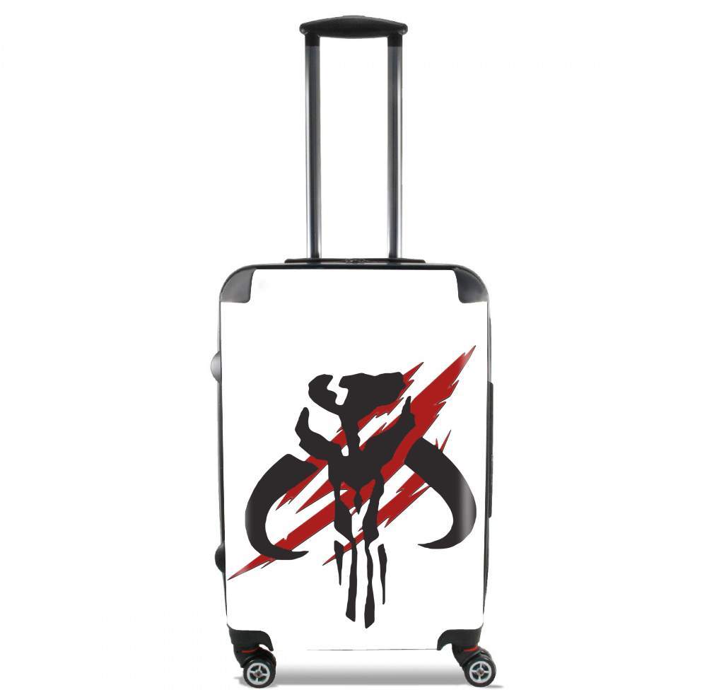 Valise trolley bagage XL pour Mandalorian symbol