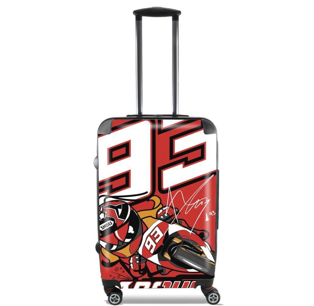 Valise trolley bagage XL pour Marc marquez 93 Fan honda