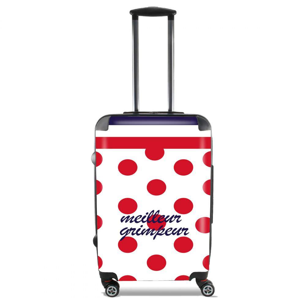 Valise trolley bagage XL pour Meilleur grimpeur Pois rouge