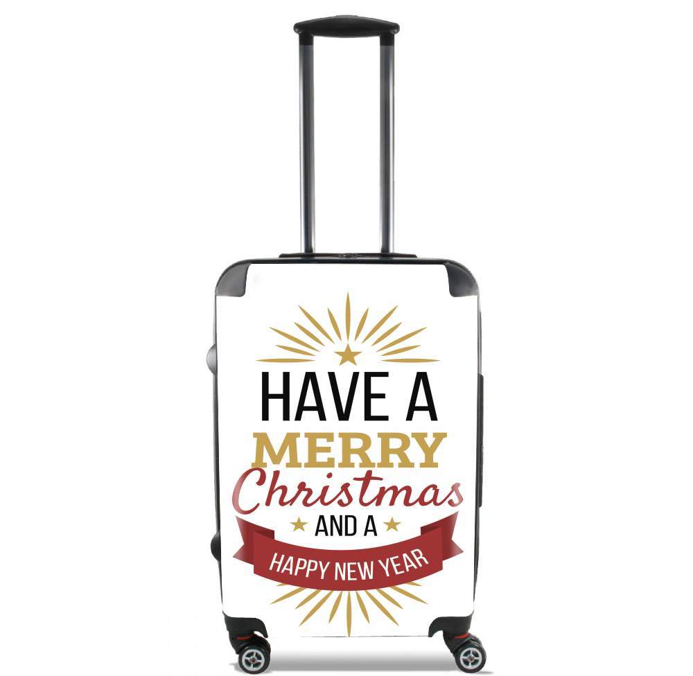 Valise trolley bagage XL pour Merry Christmas and happy new year