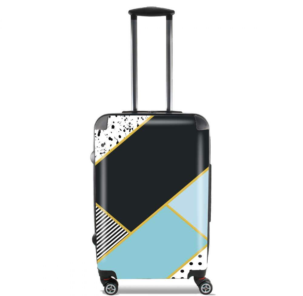 Valise trolley bagage XL pour Minimal Blue Style 