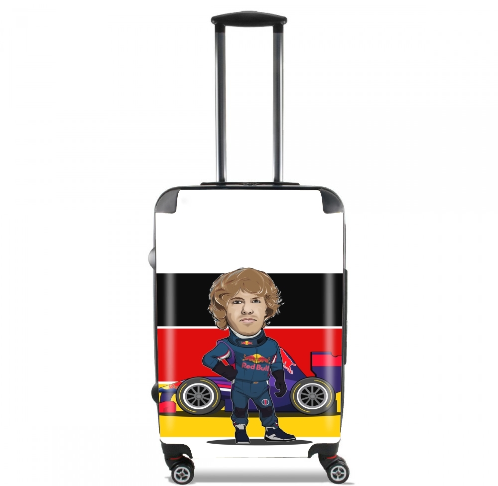 Valise trolley bagage XL pour MiniRacers: Sebastian Vettel - Red Bull Racing Team