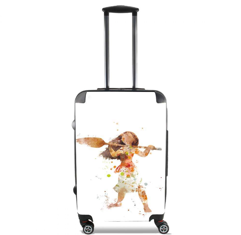 Valise trolley bagage XL pour Moana Watercolor ART