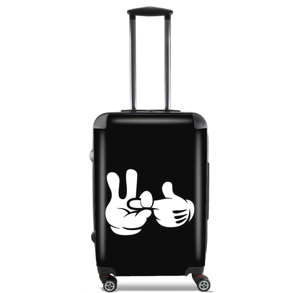 Valise trolley bagage XL pour Mouse finger fuck