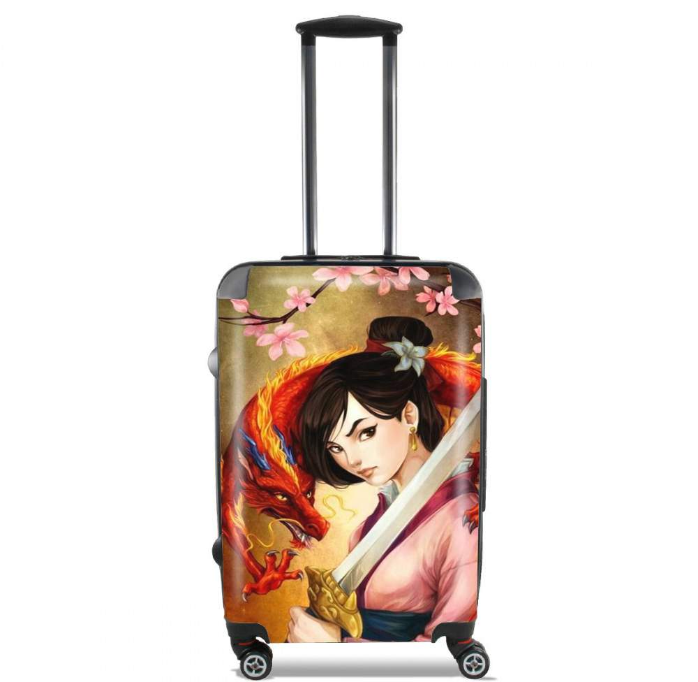 Valise trolley bagage XL pour Mulan Warrior Princess