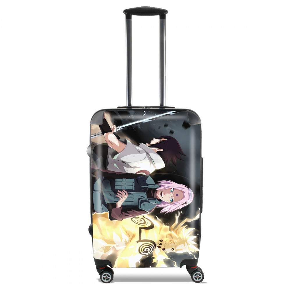 Valise trolley bagage XL pour Naruto Sakura Sasuke Team7