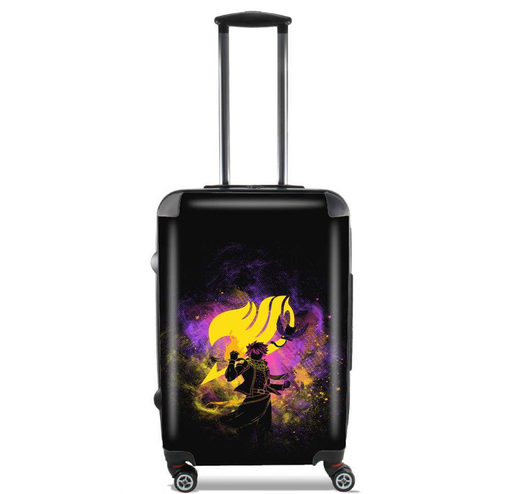 Valise trolley bagage XL pour Natsu Dragnir