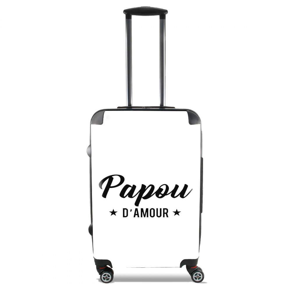 Valise trolley bagage XL pour Papou d'amour