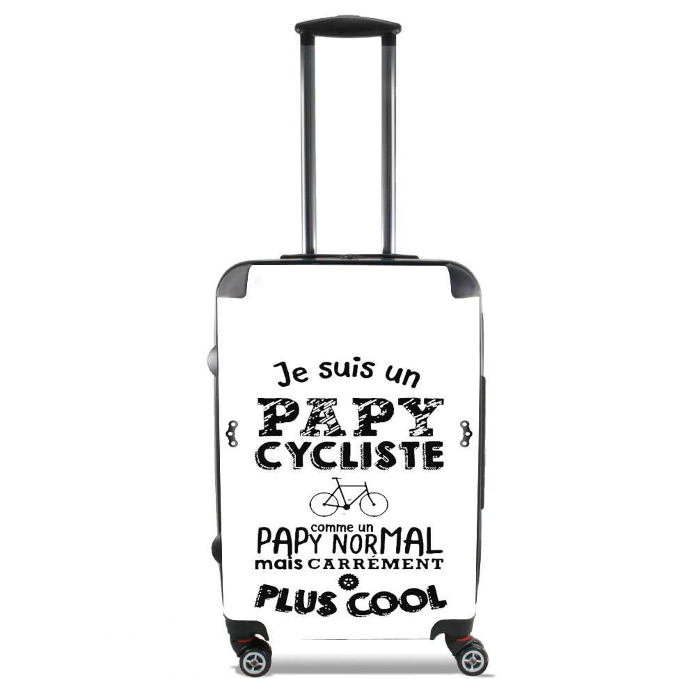 Valise trolley bagage XL pour Papy cycliste