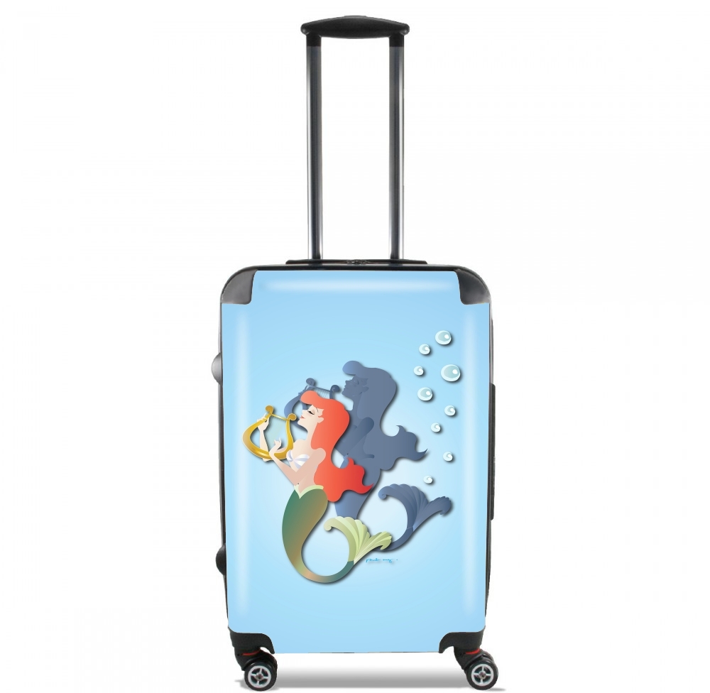 Valise trolley bagage XL pour Poisson - Ariel