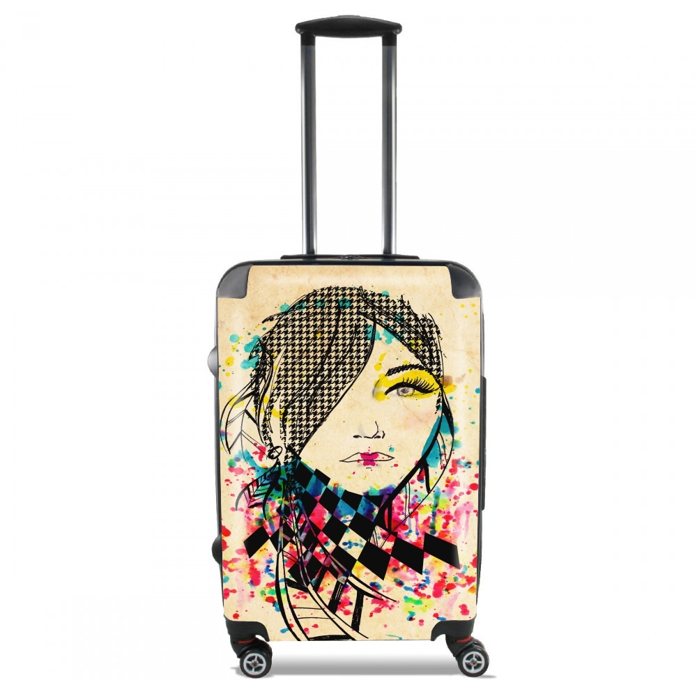 Valise trolley bagage XL pour Pocahontas Abstract