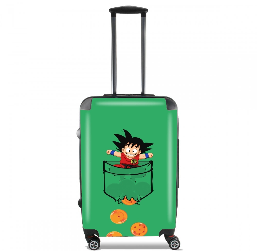 Valise trolley bagage XL pour Pocket Collection: Goku Dragon Balls