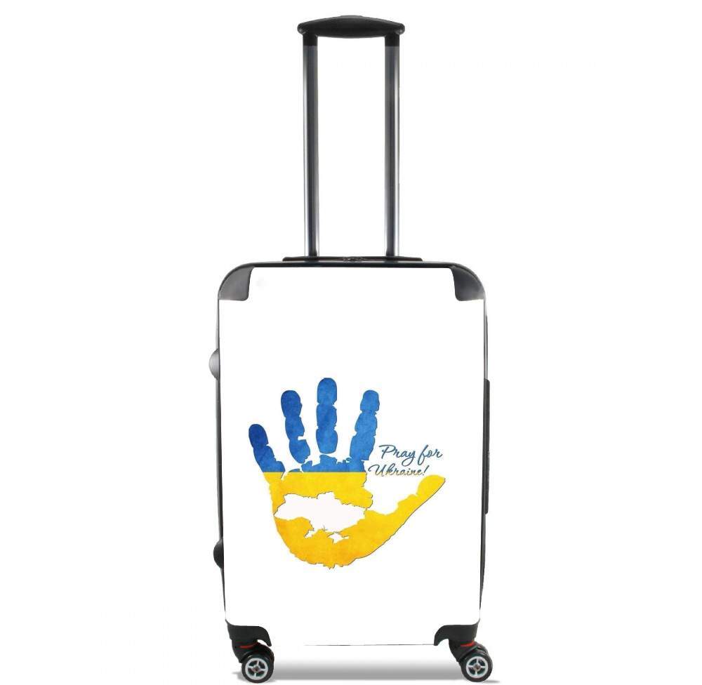 Valise trolley bagage XL pour Pray for ukraine