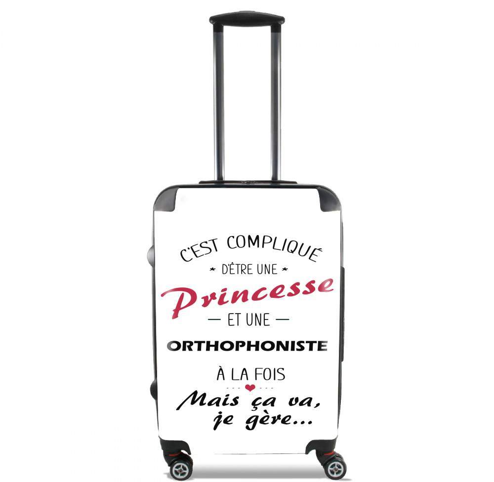 Valise trolley bagage XL pour Princesse et orthophoniste