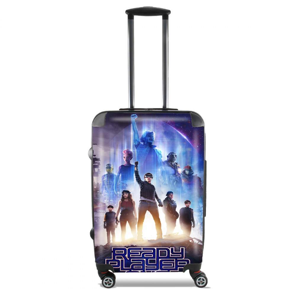 Valise trolley bagage XL pour Ready Player One Cartoon Art