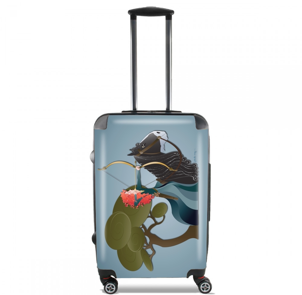 Valise trolley bagage XL pour Sagitaire- Princess Merida