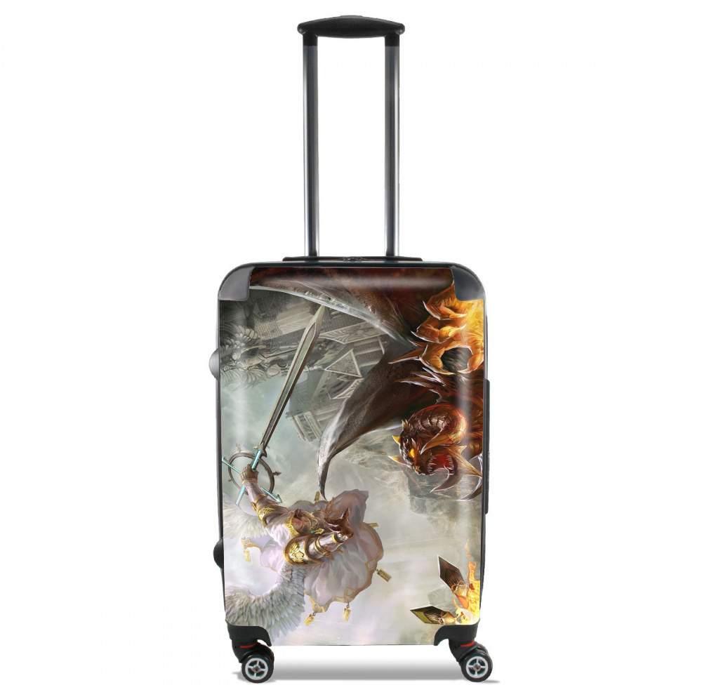 Valise trolley bagage XL pour Saint Michael Archange versus Demon