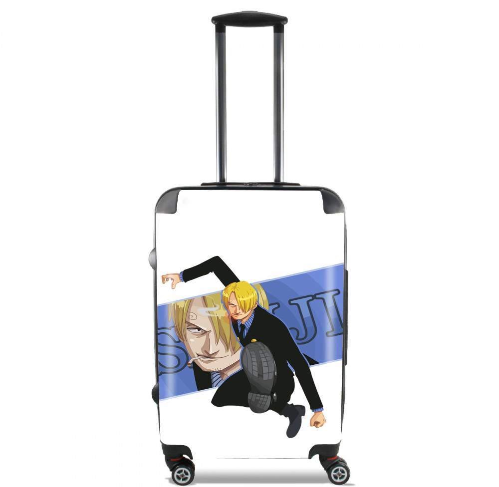 Valise trolley bagage XL pour Sanji the pirat smoker