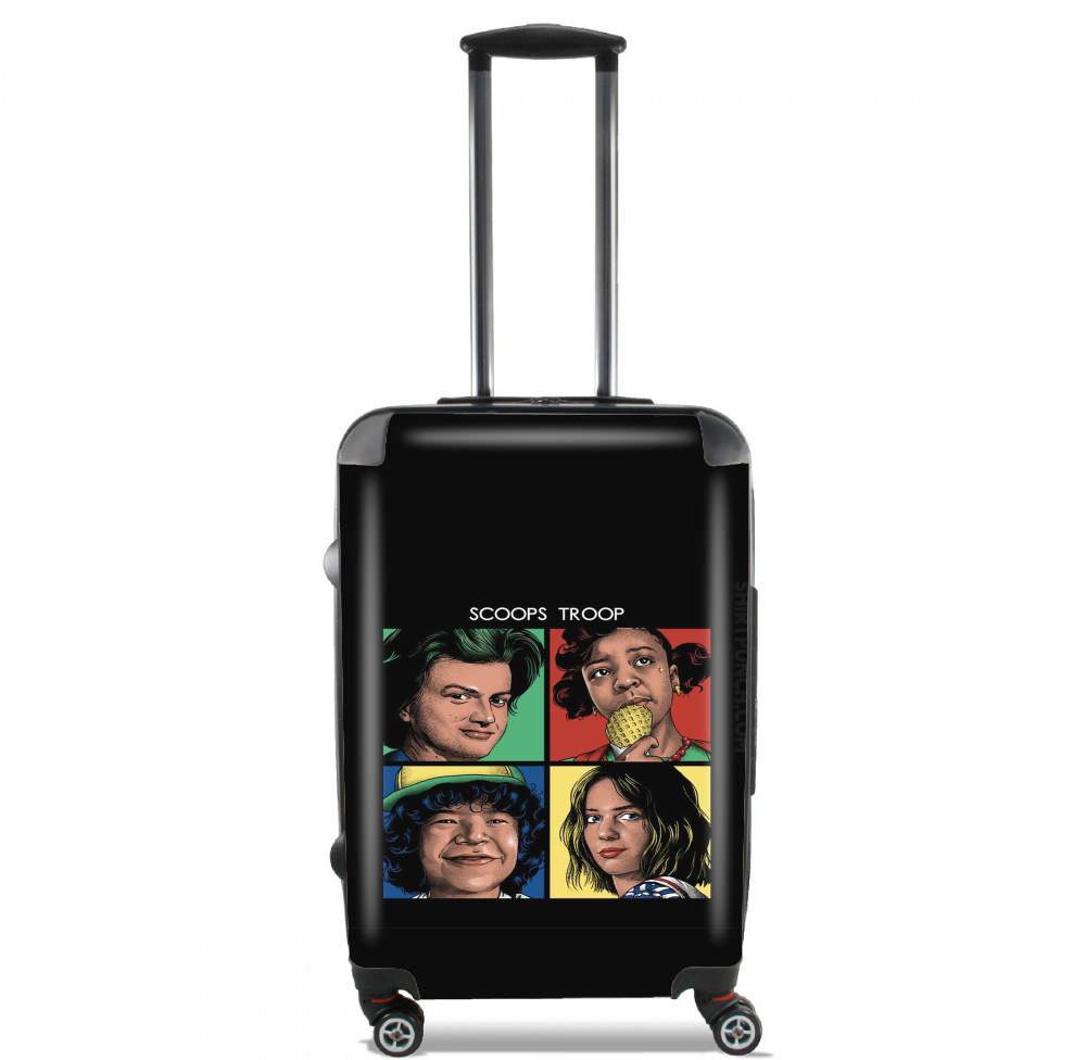 Valise trolley bagage XL pour Scoops Troop Stranger Things