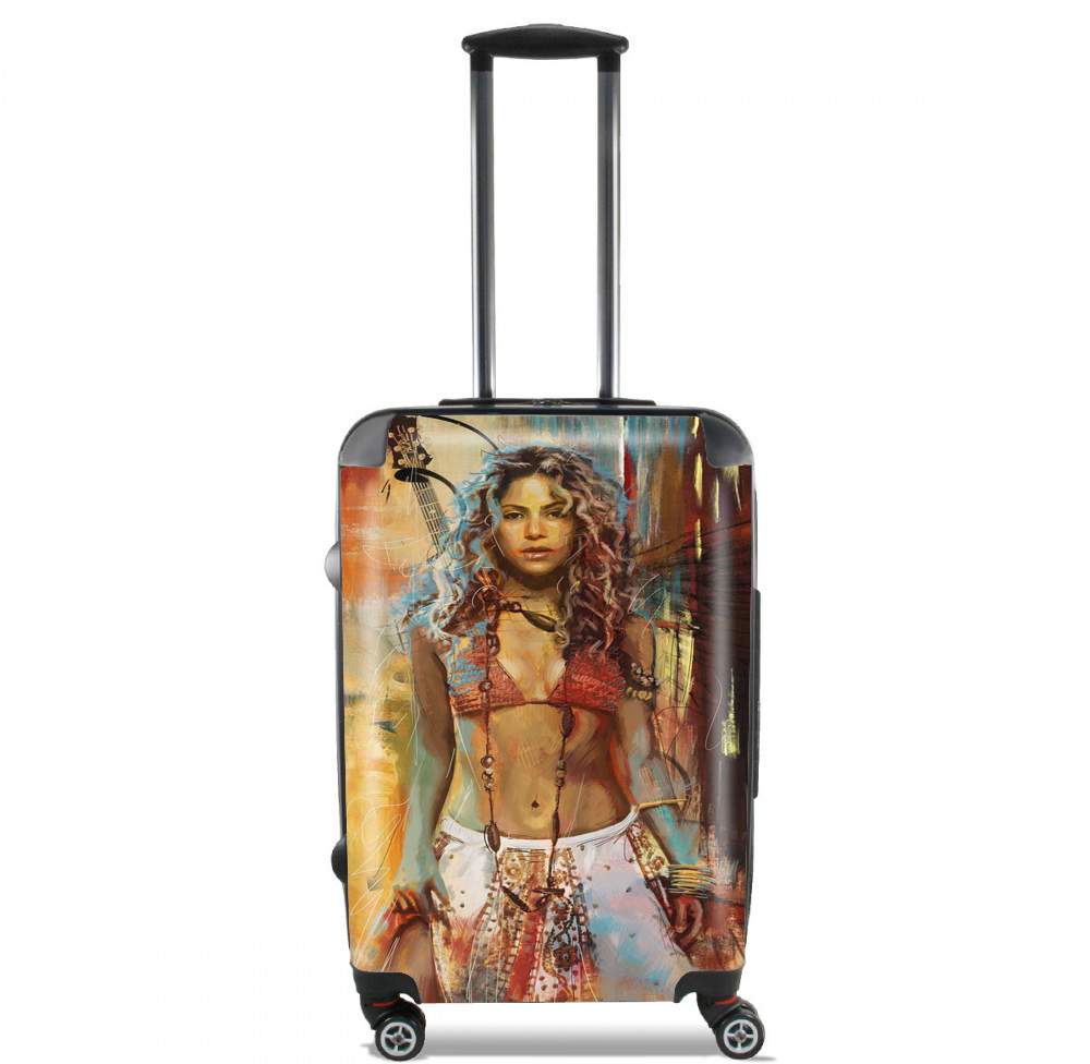 Valise trolley bagage XL pour Shakira Painting