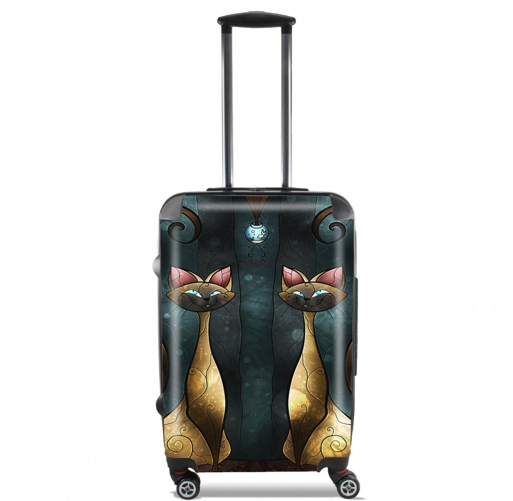 Valise trolley bagage XL pour Chat siamois