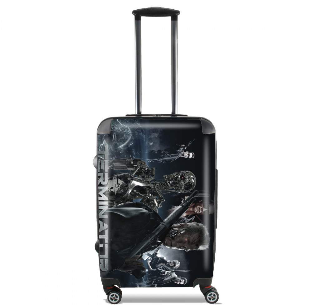 Valise trolley bagage XL pour Terminator Art