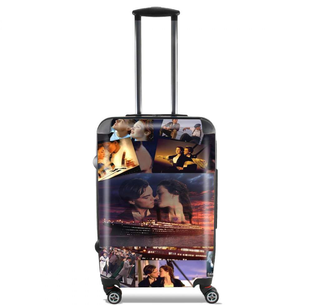 Valise trolley bagage XL pour Titanic Fanart Collage