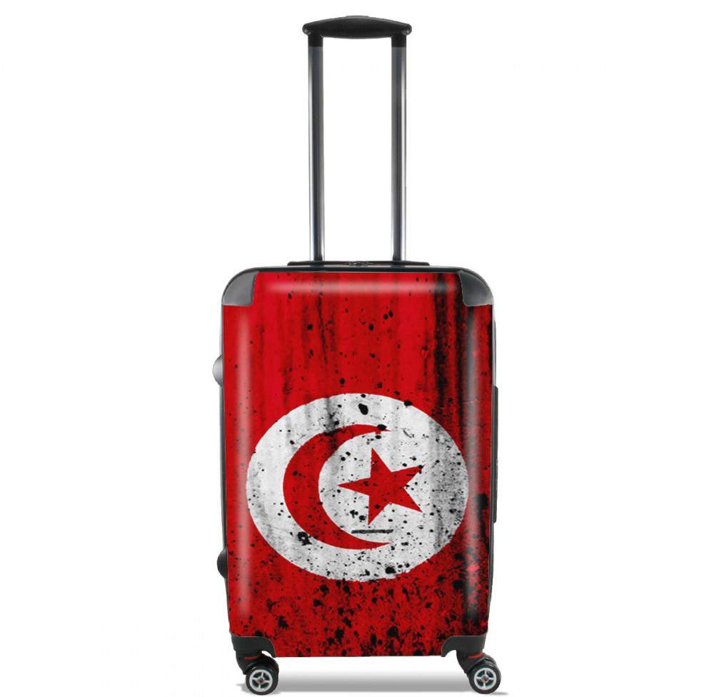 Valise trolley bagage XL pour Tunisia Fans