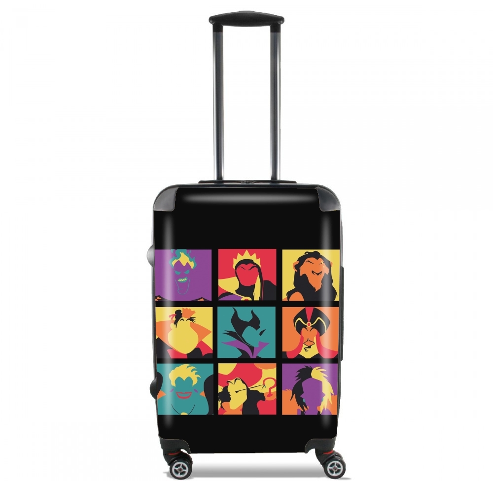 Valise trolley bagage XL pour Villains pop