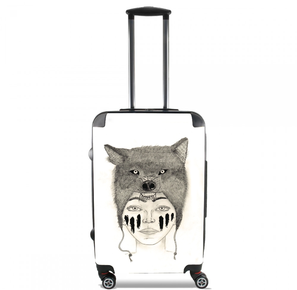 Valise trolley bagage XL pour Wolf warrior