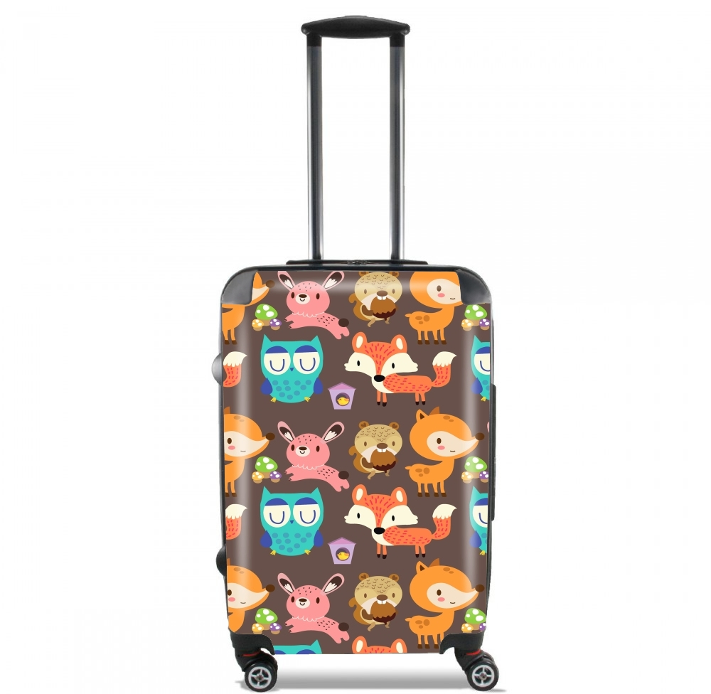 Valise trolley bagage XL pour Woodland friends