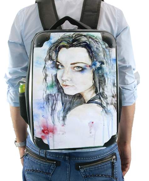 Sac à dos pour Amy Lee Evanescence watercolor art