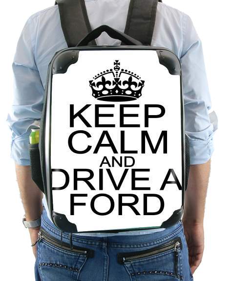 Sac à dos pour Keep Calm And Drive a Ford