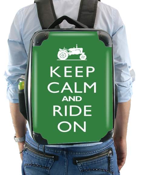 Sac à dos pour Keep Calm And ride on Tractor